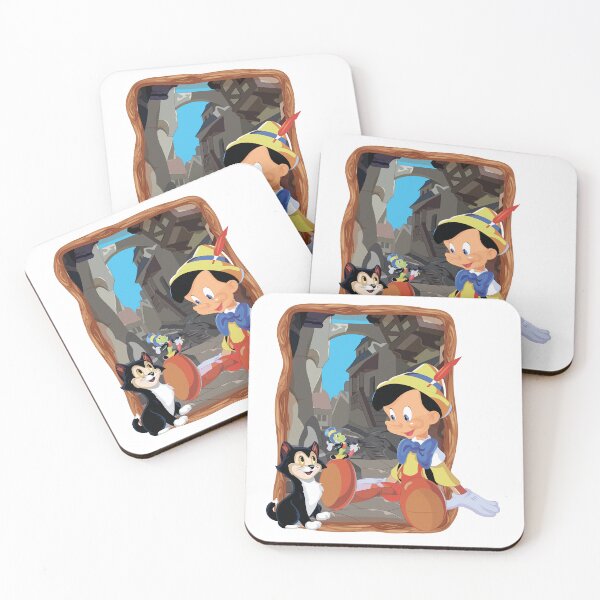 Item preview, Adventures with Pinocchio, Figaro and Jiminy Cricket designed and sold by Exploorer Design.