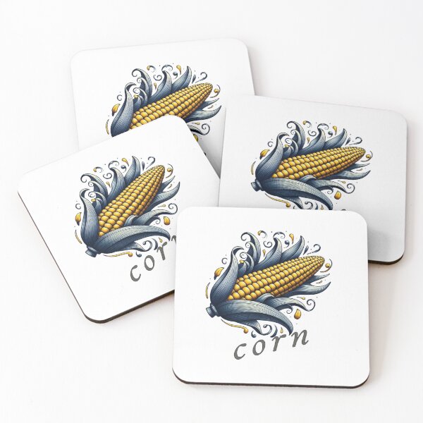 Item preview, Corn design on t-shirt,Cap,hat, coffee cup designed and sold by Sasi68686.
