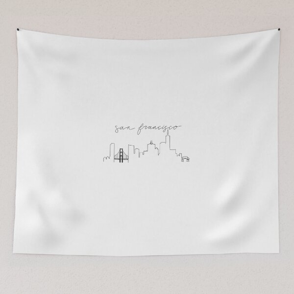 Item preview, San Francisco Skyline designed and sold by izzysterett.