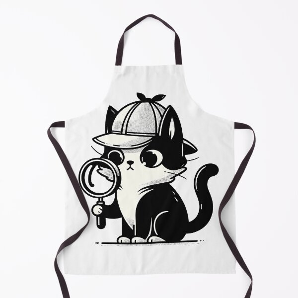 Item preview, Sherlock Whiskers | Detective Cat Design designed and sold by Lobory.
