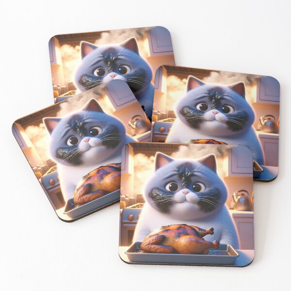 Item preview, Cat grilled chicken designed and sold by Catsmoment.