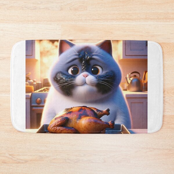 Item preview, Cat grilled chicken designed and sold by Catsmoment.