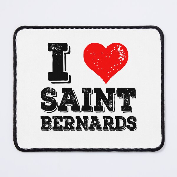 Item preview, I Love St Bernards Western Country Southern Distressed designed and sold by Guarddogdrive.