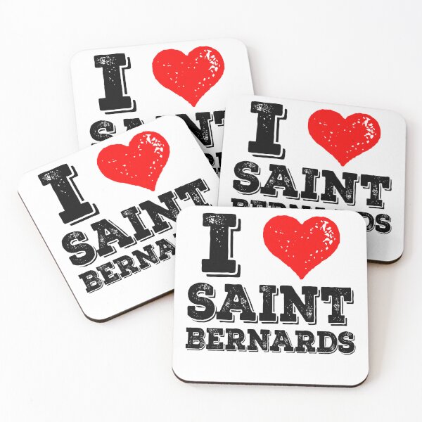 Item preview, I Love St Bernards Western Country Southern Distressed designed and sold by Guarddogdrive.