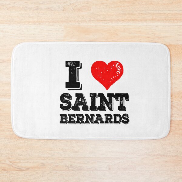 Item preview, I Love St Bernards Western Country Southern Distressed designed and sold by Guarddogdrive.