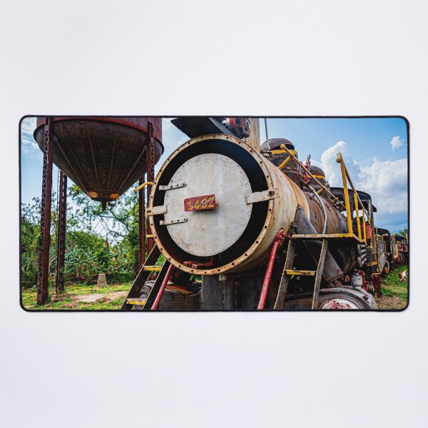 Item preview, Old Trains of Trinidad, Cuba designed and sold by Lie Yim.