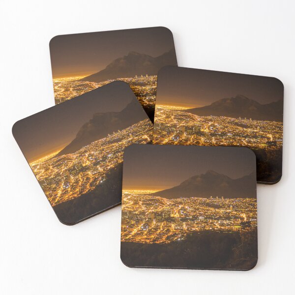 Item preview, Cape Town at Night | South-Africa Travel Photography designed and sold by ShotsByLau.