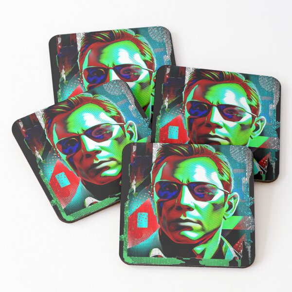 Item preview, Grunge secret agent portrait designed and sold by clarazen.