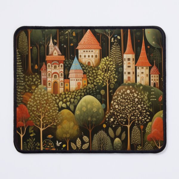 Item preview, Russian Folk Art Landscape designed and sold by whitecat23.