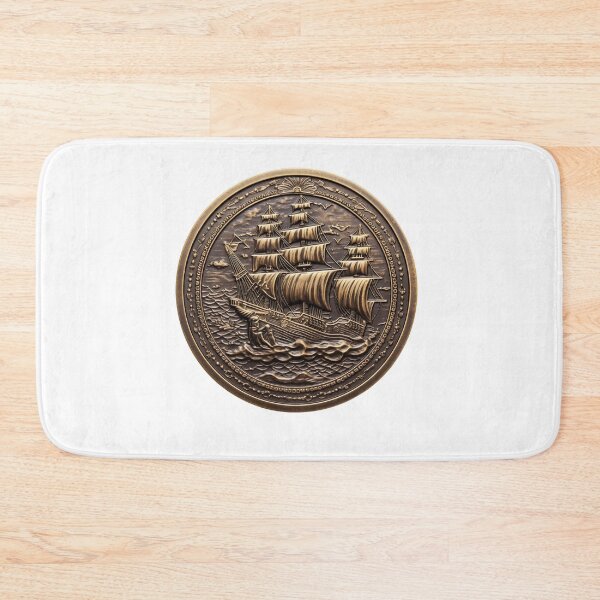 Item preview, Moneda pirata | Moneda de fantasía | Moneda medieval | Velero Pirata | Tesoro pirata | Dnd token 11 designed and sold by Yaremchuk.