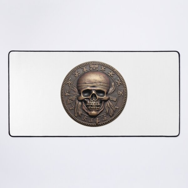 Item preview, Pirate coin | Fantasy coin | Medieval coin | Pirate skull | Pirate treasure | Dnd token 12 designed and sold by Yaremchuk.
