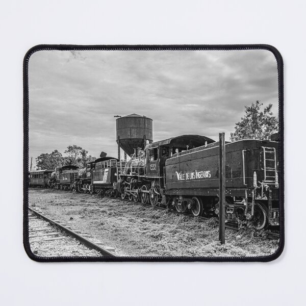 Item preview, Former Trains of Trinidad, Cuban. B&W designed and sold by Lie Yim.