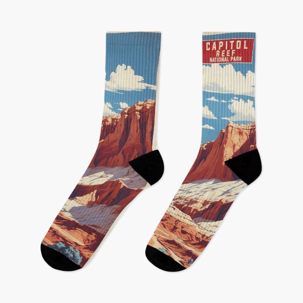 Item preview, Capitol Reef National Park USA Vintage Travel Tourism  designed and sold by TravelersGems.