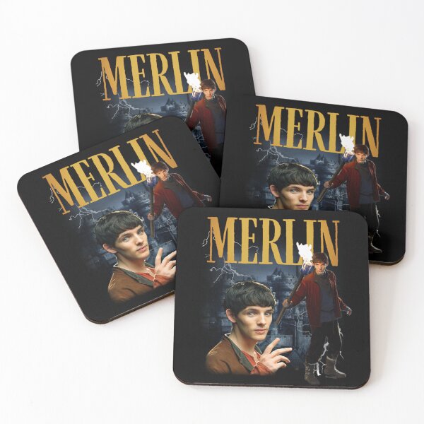 Item preview, BBC Merlin 90s Nostalgia T-Shirt designed and sold by sydemrys.