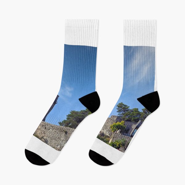 Item preview, Clock tower Acronafplia castle in Nafplio, Peloponnese, Greece designed and sold by goceris.