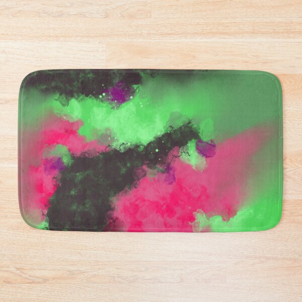 Item preview, Jungle Of Dreams - Green Pink Abstract designed and sold by Joey Santiago.