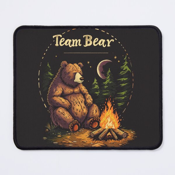 Item preview, Team Bear, Man vs Bear designed and sold by StarlingsCrown.