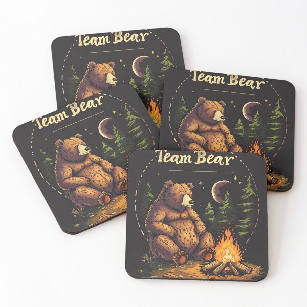 Item preview, Team Bear, Man vs Bear designed and sold by StarlingsCrown.