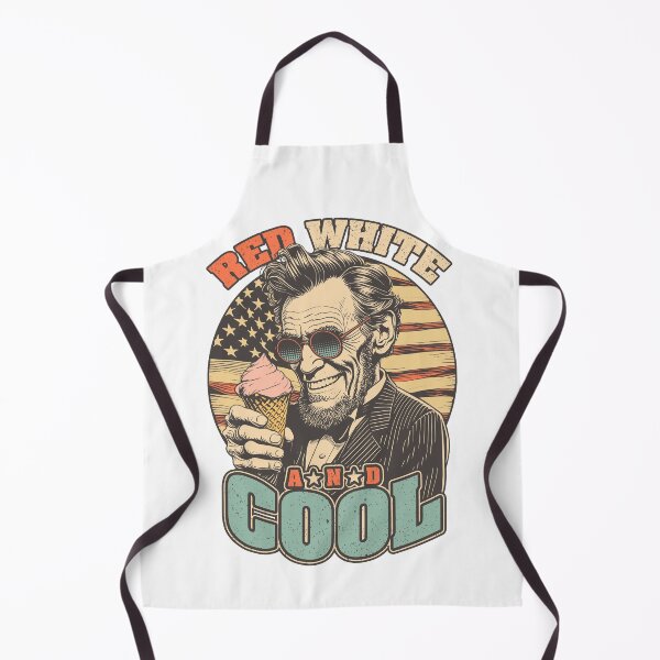 Item preview, Red White And Cool 4th Of July Lincoln Sunglasses Ice Cream designed and sold by GrandeDuc.