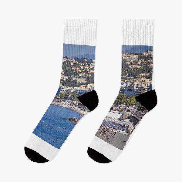 Item preview, Beach and Promenade des Anglais in Nice town France designed and sold by goceris.