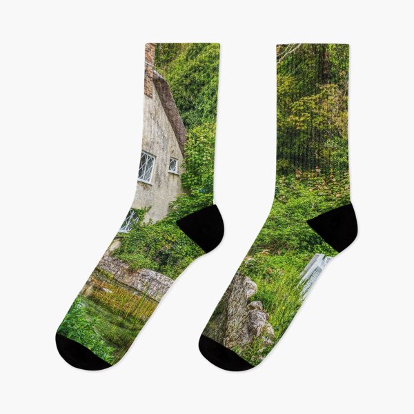 Item preview, Lulworth Cove, Thatched Cottage, Dorset, England designed and sold by Paul Thompson Photography.