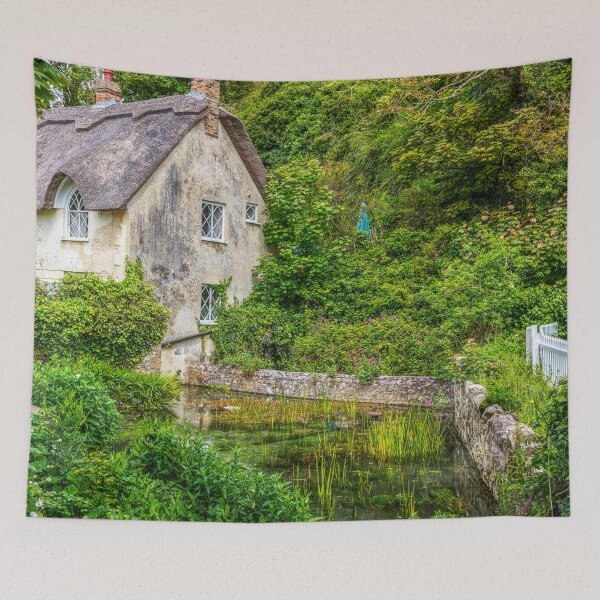 Item preview, Lulworth Cove, Thatched Cottage, Dorset, England designed and sold by Paul Thompson Photography.