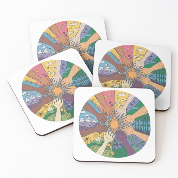 Item preview, Together We Shine: Hands of Diversity designed and sold by Fatkid11.