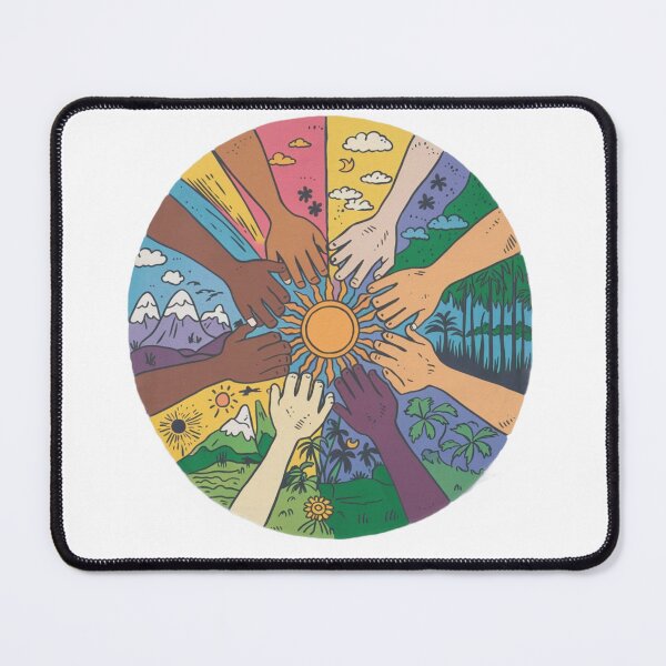 Item preview, Together We Shine: Hands of Diversity designed and sold by Fatkid11.