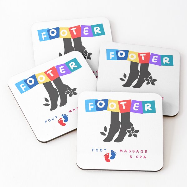 Item preview, Foot massage and foot spa logo designed and sold by WhiteDoveArt.