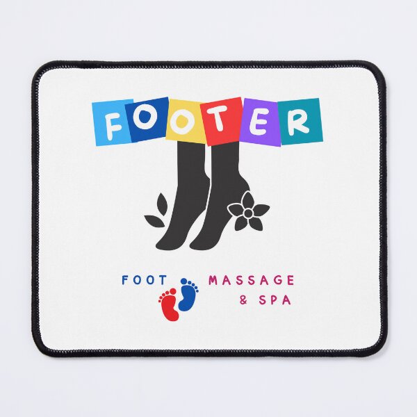 Item preview, Foot massage and foot spa logo designed and sold by WhiteDoveArt.