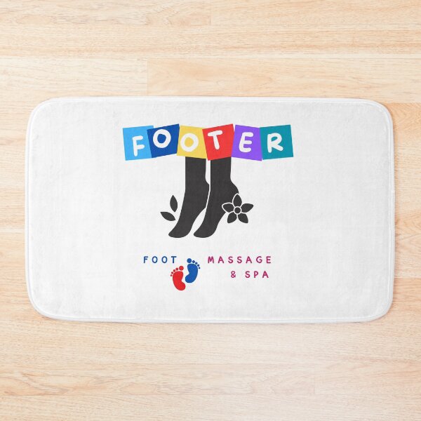 Item preview, Foot massage and foot spa logo designed and sold by WhiteDoveArt.