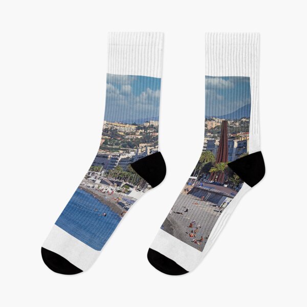 Item preview, Beach and Promenade des Anglais in Nice France summer season designed and sold by goceris.
