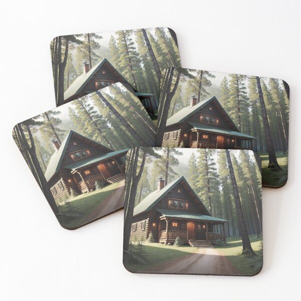 Item preview, a cabin in a forest 2 designed and sold by Tcrom97.