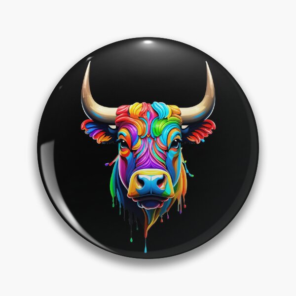 Item preview, Colorful Bull designed and sold by Virael.