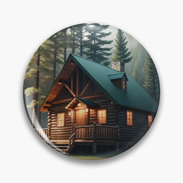 Item preview, a cabin in a forest 3 designed and sold by Tcrom97.