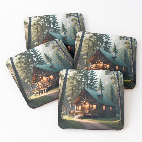 Item preview, a cabin in a forest 3 designed and sold by Tcrom97.