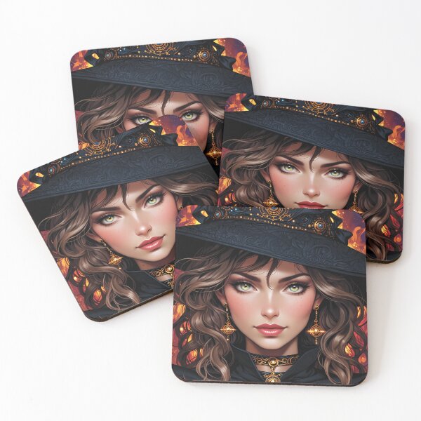 Item preview, Teen Witch, anime style designed and sold by Ghazal-art.