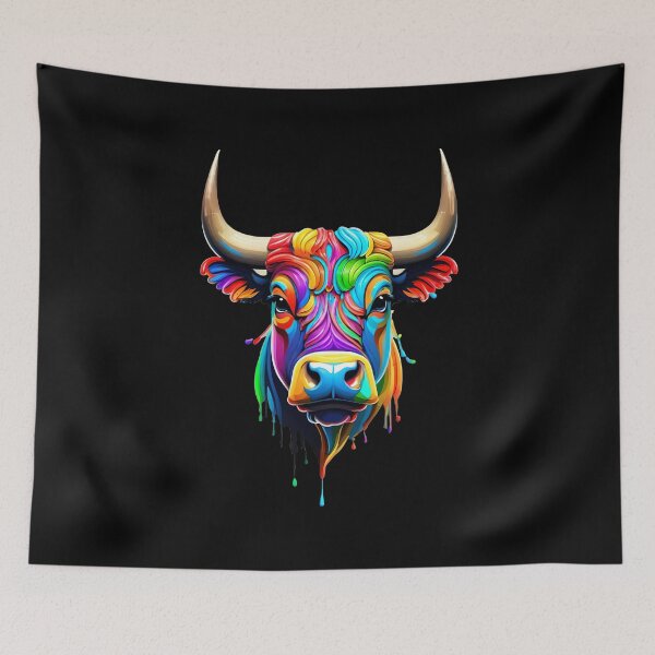 Item preview, Colorful Bull designed and sold by Virael.