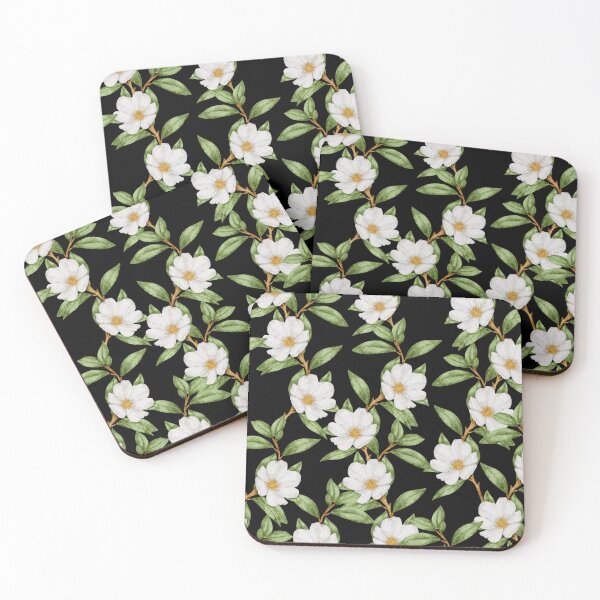 Item preview, White Floral Home #1 designed and sold by Asmaa Abdul-Azim.