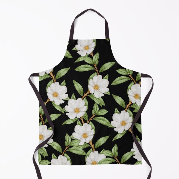 Item preview, White Floral Home #1 designed and sold by Asmaa Abdul-Azim.