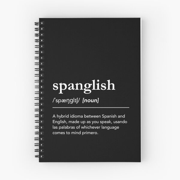 Item preview, Spanglish definition, hispanic heritage month designed and sold by lagunaklein.