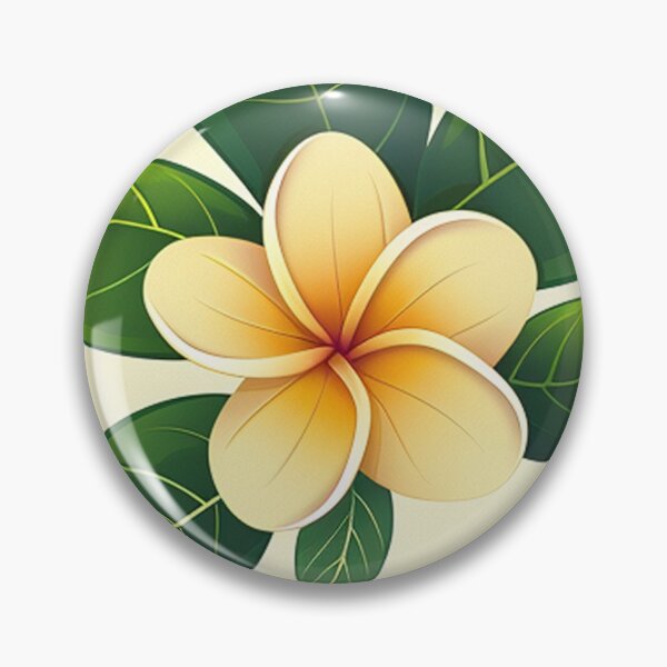 Item preview, Tropical Plumeria Flowers Hawaii Island Tropics Floral designed and sold by CarpanaBay.