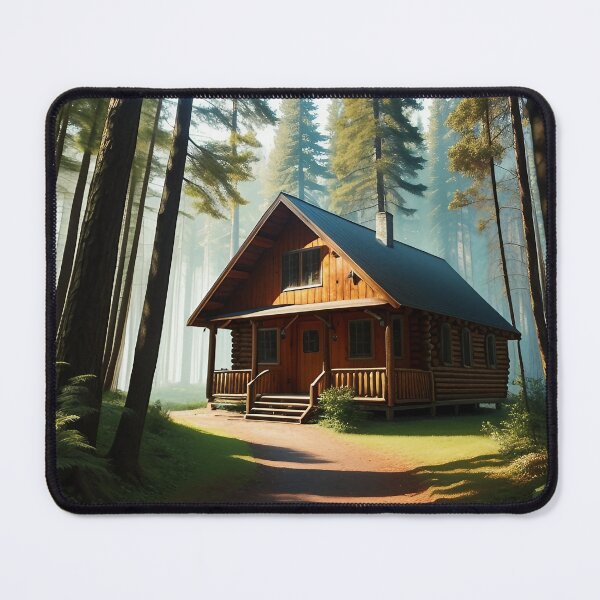 Item preview, a cabin in a forest 7 designed and sold by Tcrom97.