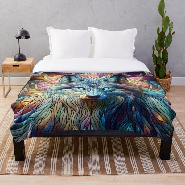 Item preview, Vidriera de lobo  designed and sold by Melissa Salazar.