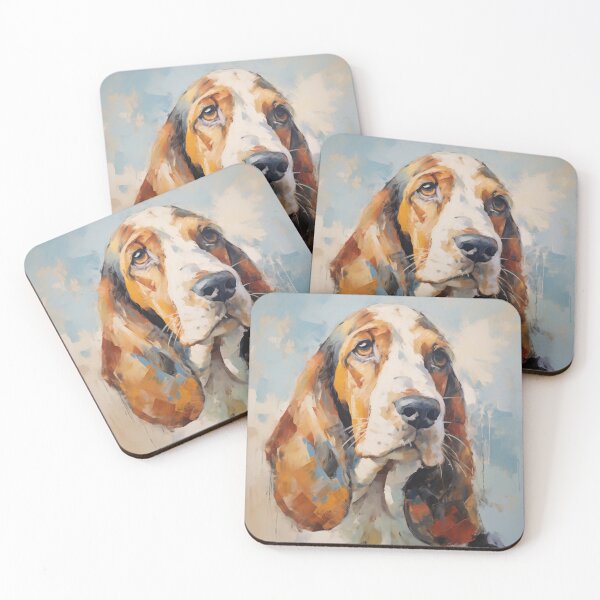 Item preview, Portrait of a Basset Hound  designed and sold by Samuelsboro.