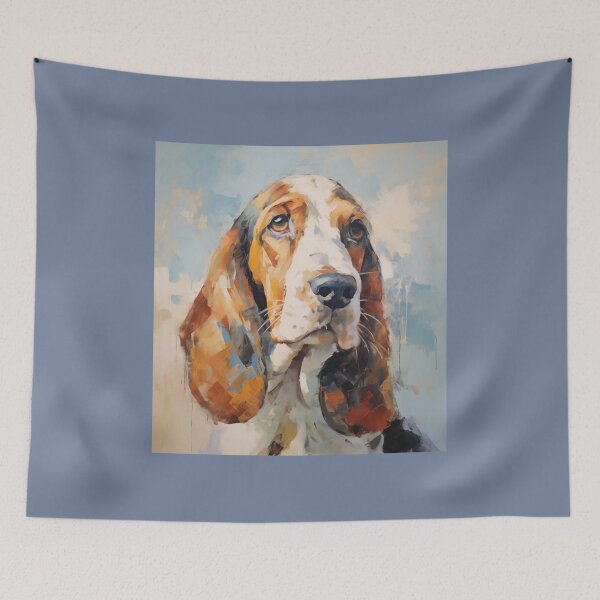 Item preview, Portrait of a Basset Hound  designed and sold by Samuelsboro.