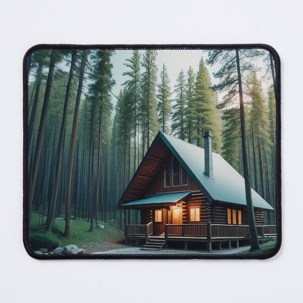 Item preview, a cabin in a forest 8 designed and sold by Tcrom97.