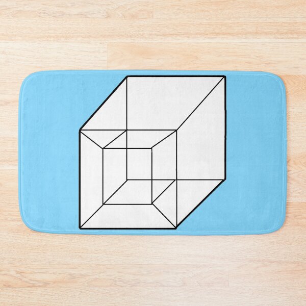 Item preview, Tesseract - Color Me - optical illusion designed and sold by RedLeafPine.