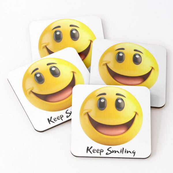 Item preview, Keep Smiling, Typography, Smile, Smiley Face, He, She. designed and sold by 2012DreamVision.