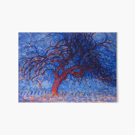 Artikel-Vorschau von HD-Abend; Roter Baum (Avond; De rode boom), von Piet Mondrian 1908 HIGH DEFINITION, designt und verkauft von MINDTHECHERRY.